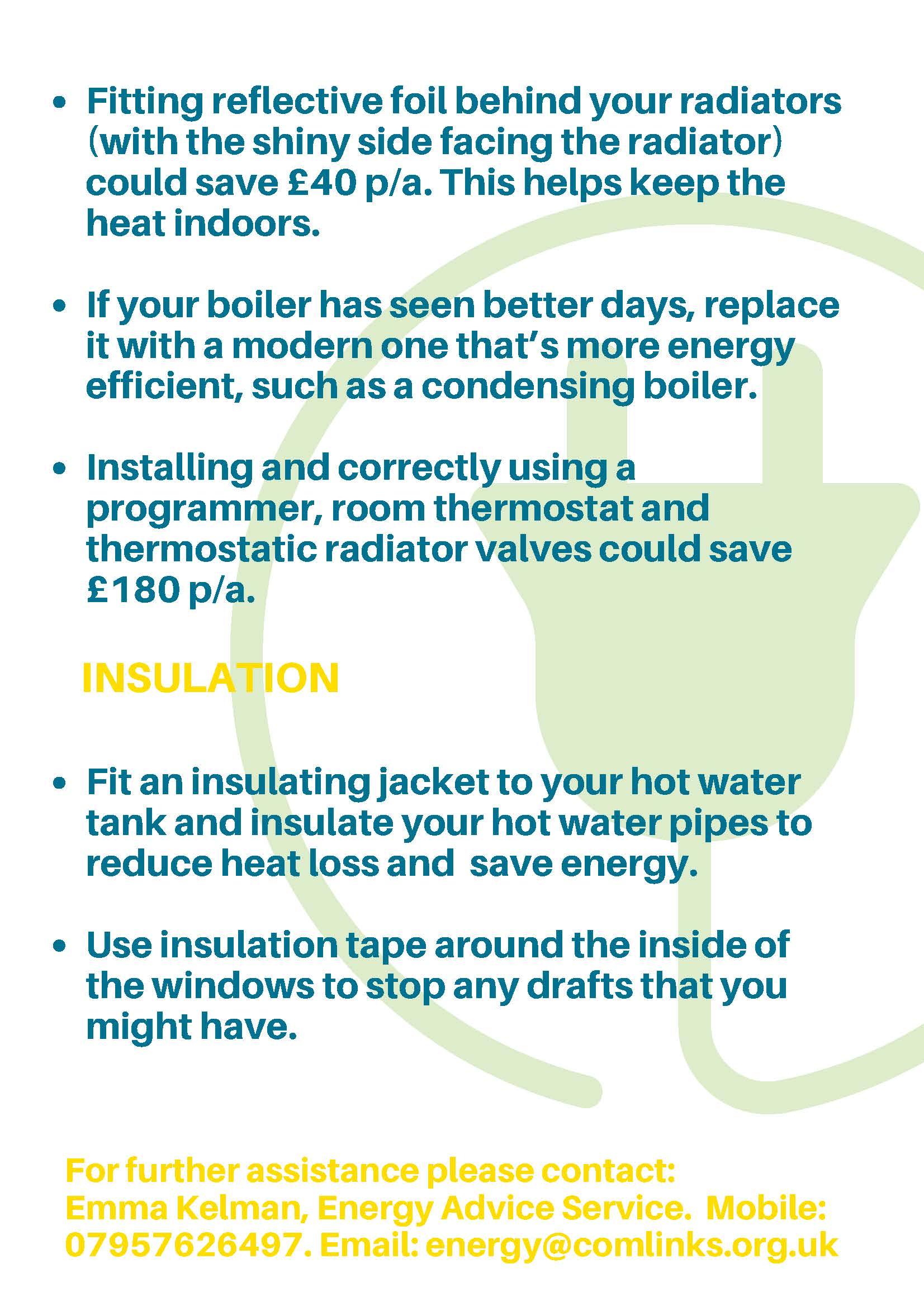 Energy Efficiency Customer Handouts Page8
